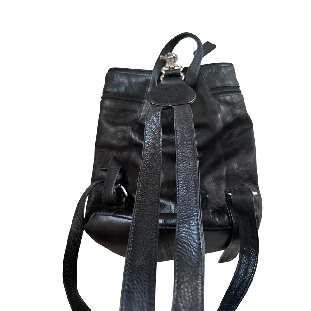 Great American LeatherWorks Black Leather Purse/Backpack